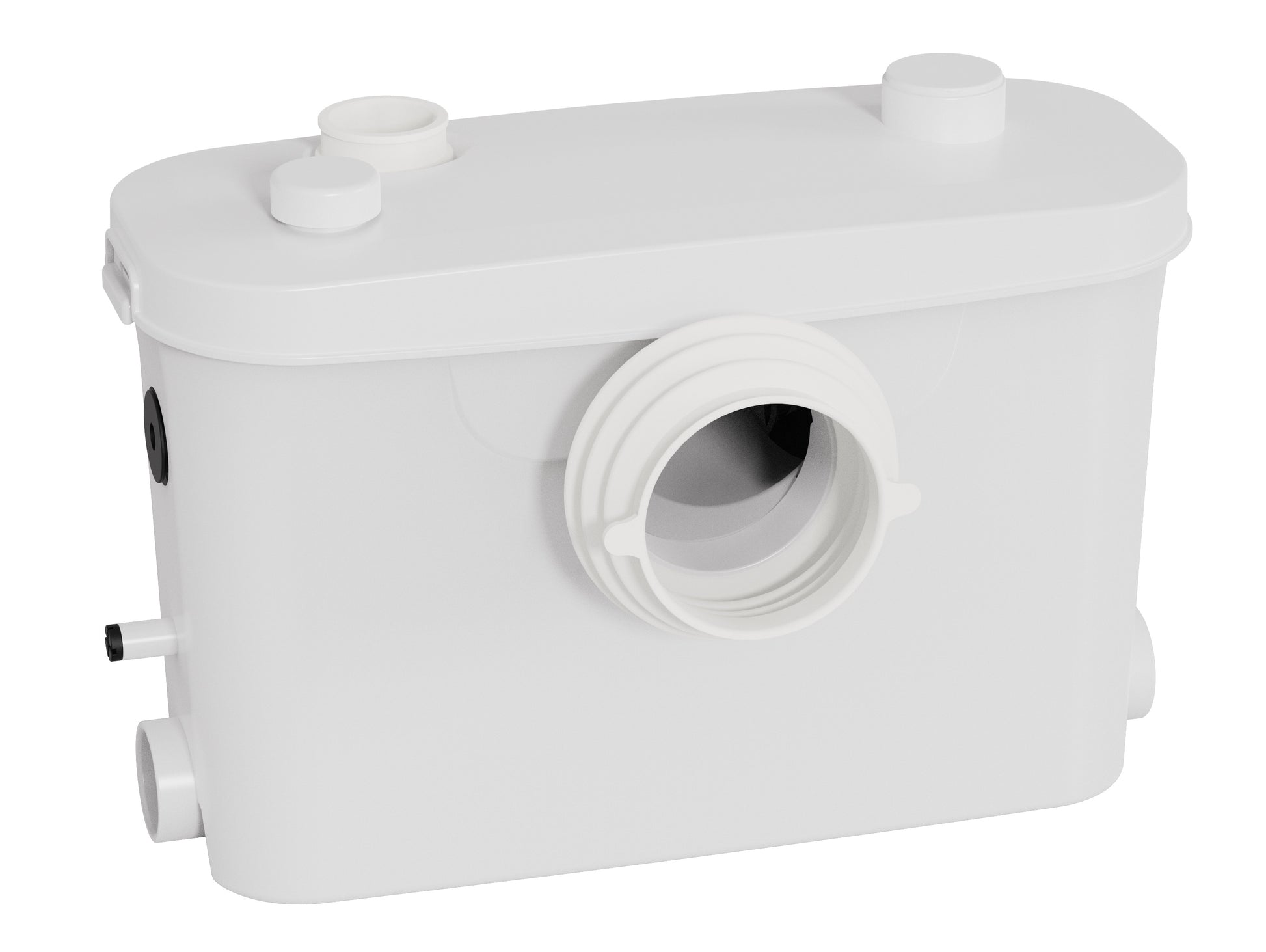 Premium Sanitary Slim 400 Watts Macerator Waste Pump System for Toilets, Basins, Showers + Baths