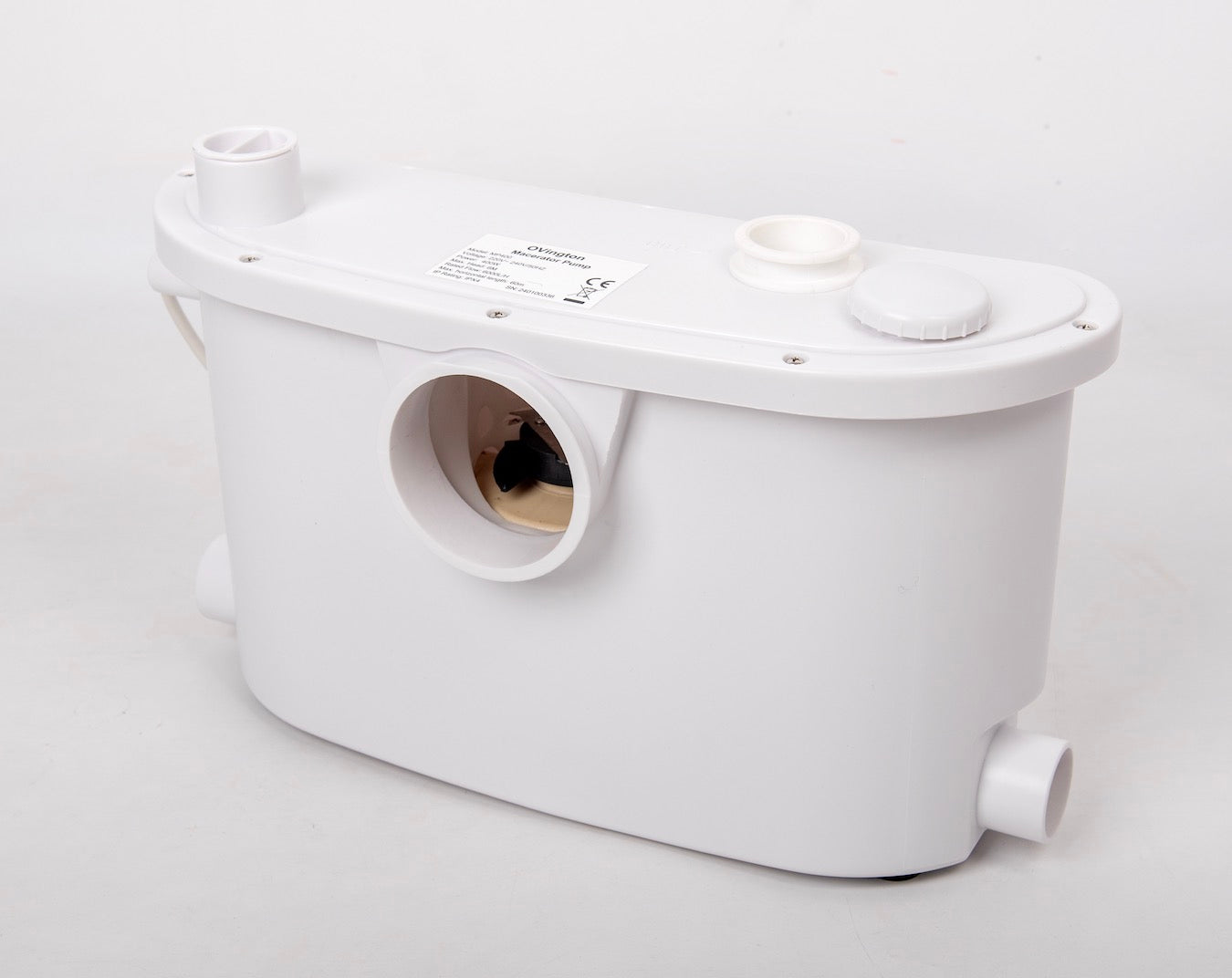 Slim 400w Macerator Pump 4 Inlets WC Shower & Basin