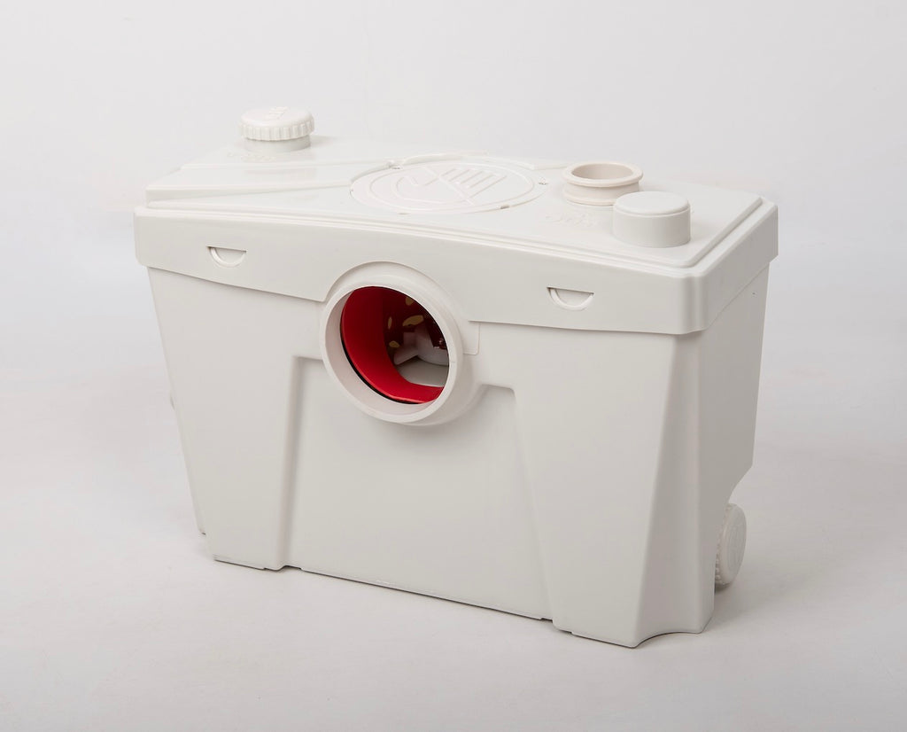 Slim Robust 500w Macerator Pump 4 Inlets WC Shower & Basin