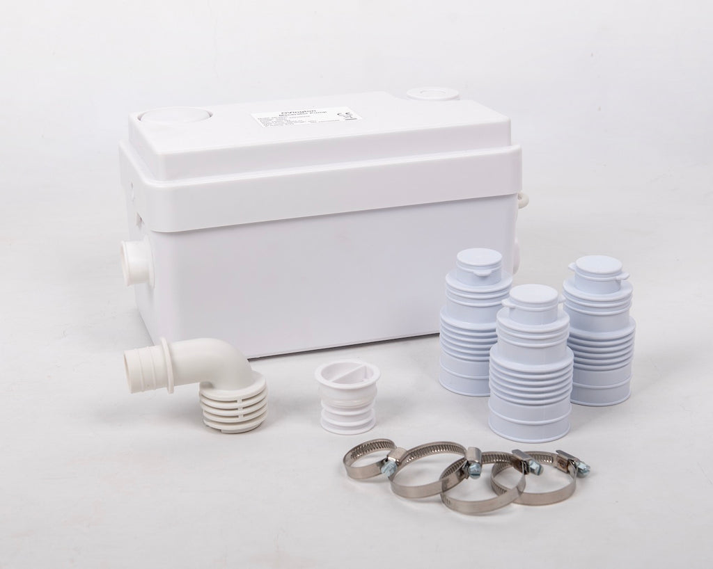 250 Watts Sanitary Shower Macerator Pump 3 Inlets