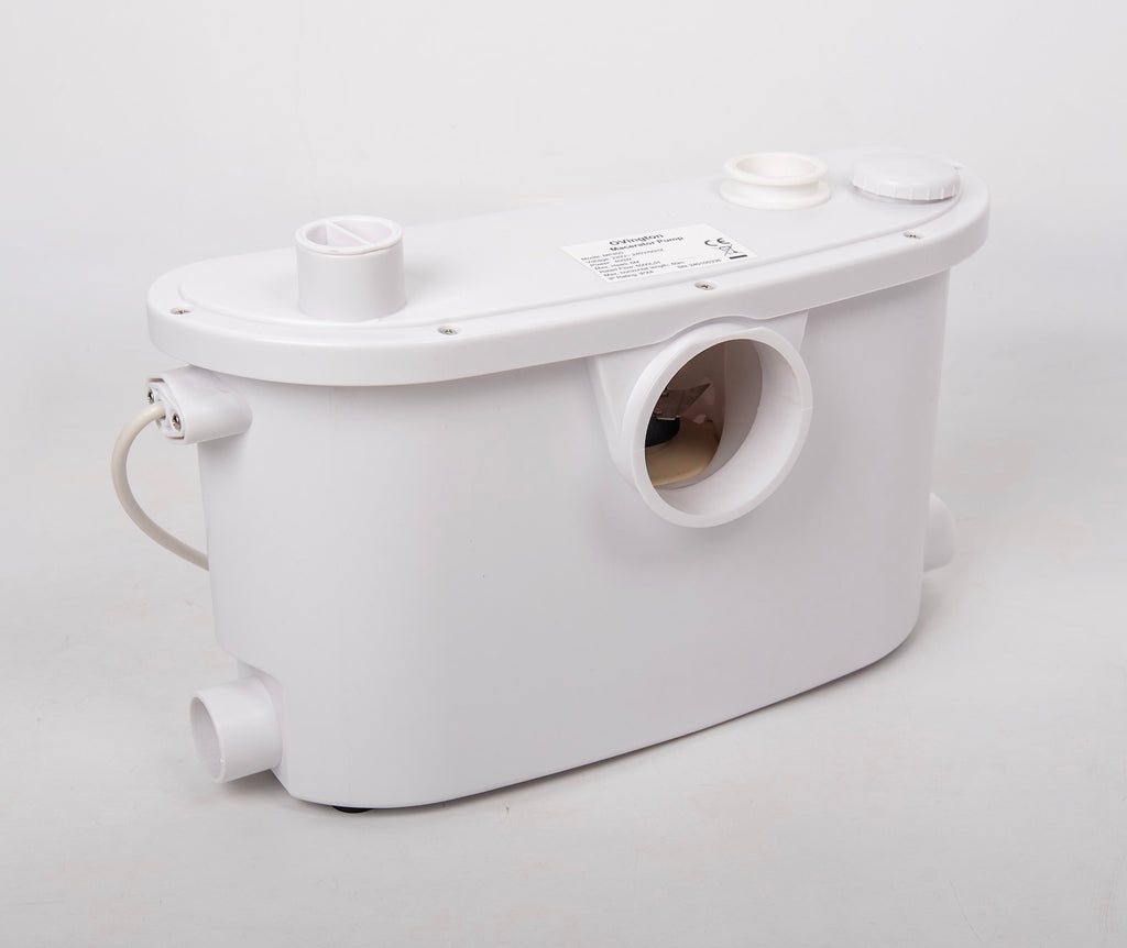 Slim 400w Macerator Pump 4 Inlets WC Shower & Basin