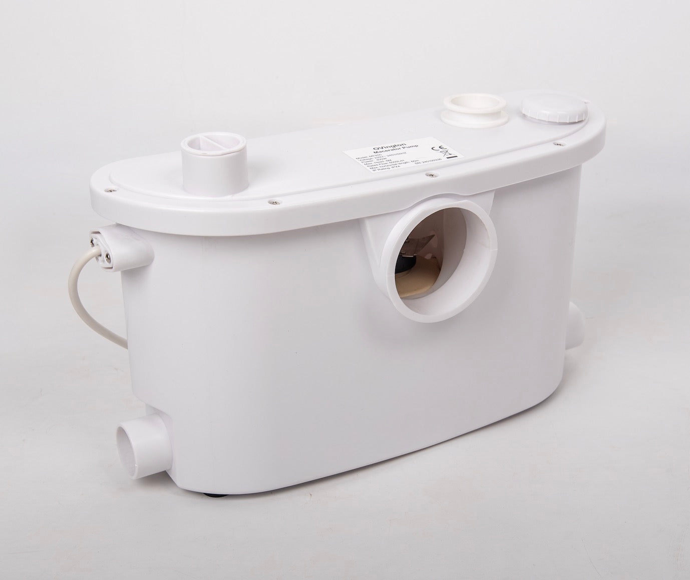 Slim 400w Macerator Pump 4 Inlets WC Shower & Basin