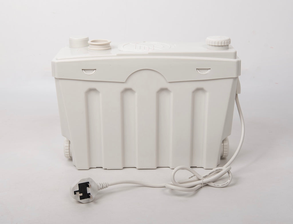 Slim Robust 500w Macerator Pump 4 Inlets WC Shower & Basin