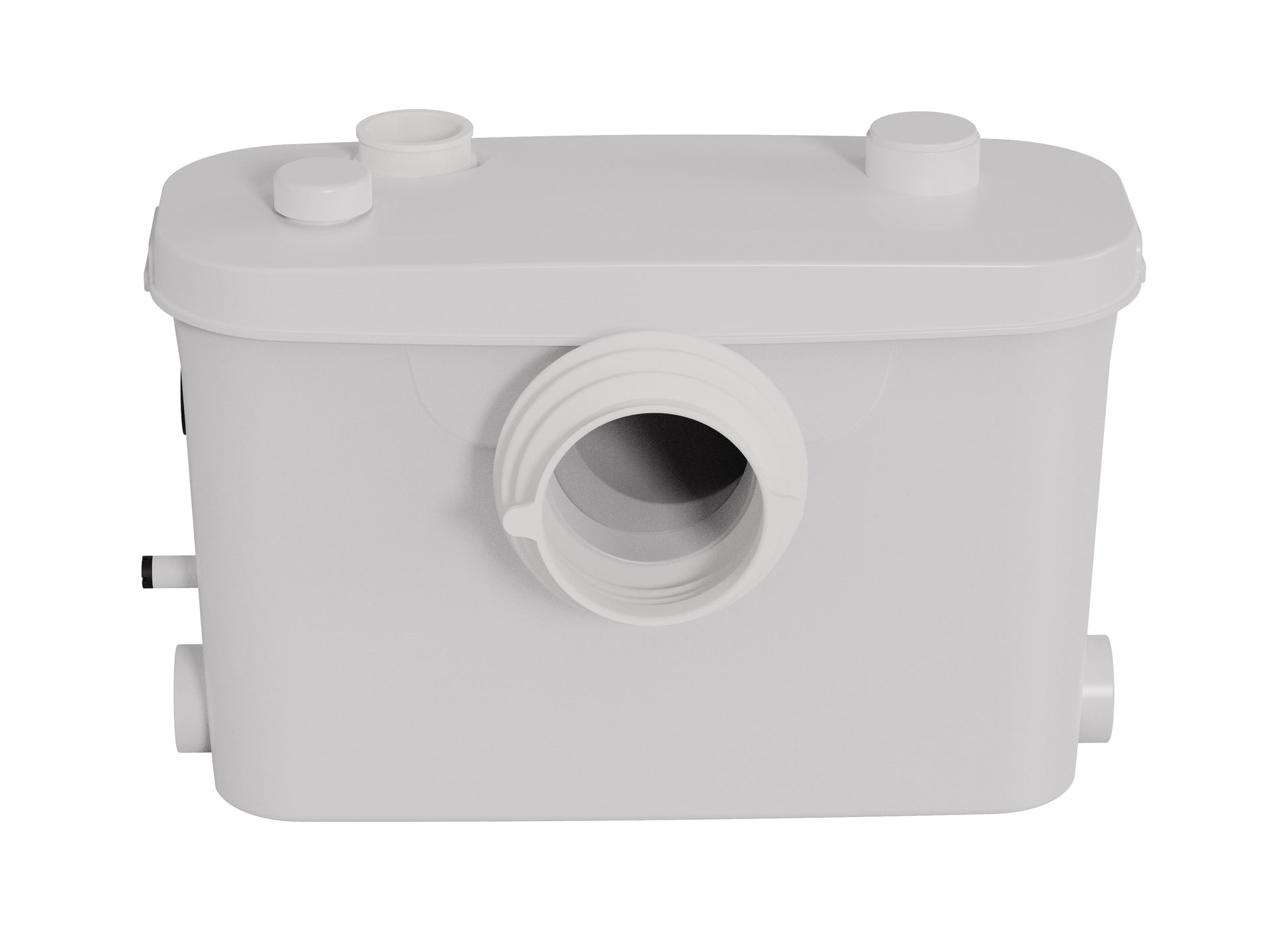 Premium Sanitary Slim 400 Watts Macerator Waste Pump System for Toilets, Basins, Showers + Baths