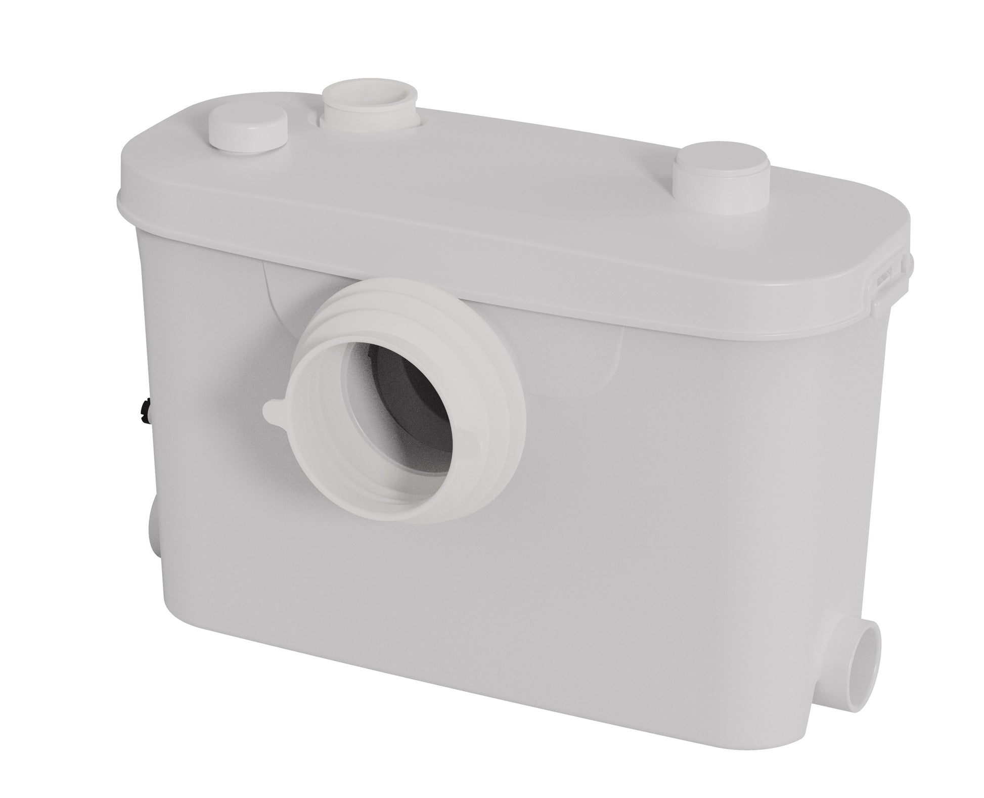 Premium Sanitary Slim 400 Watts Macerator Waste Pump System for Toilets, Basins, Showers + Baths