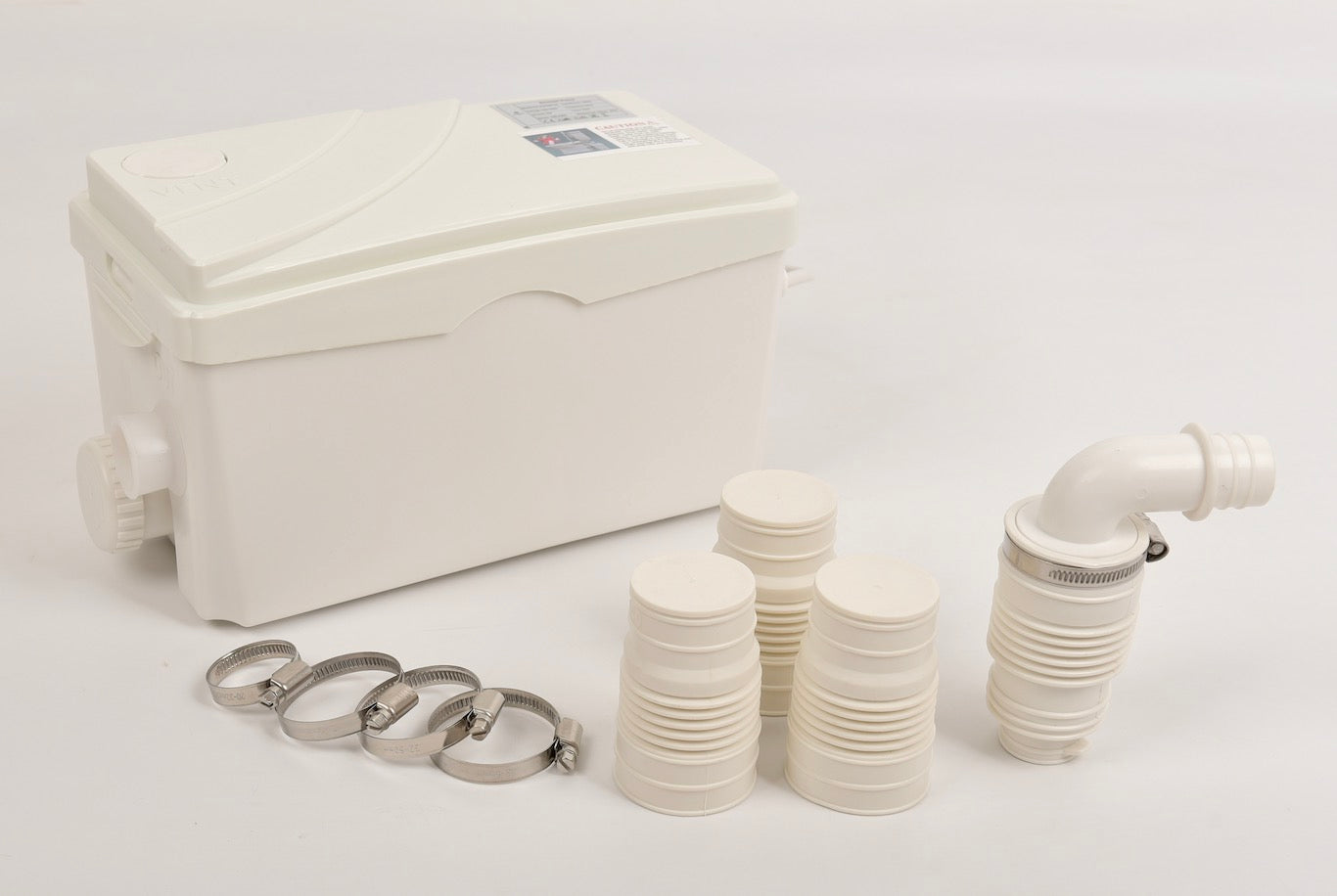 300 Watts Elite Macerator Lifting Station 3 Inlets Sink Shower & Bidet