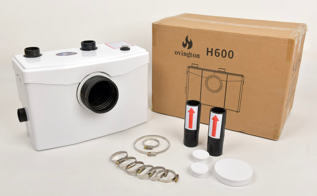 Heavy Duty 600 watts 3 Inlets Macerator Pump Toilet, Shower&Basin