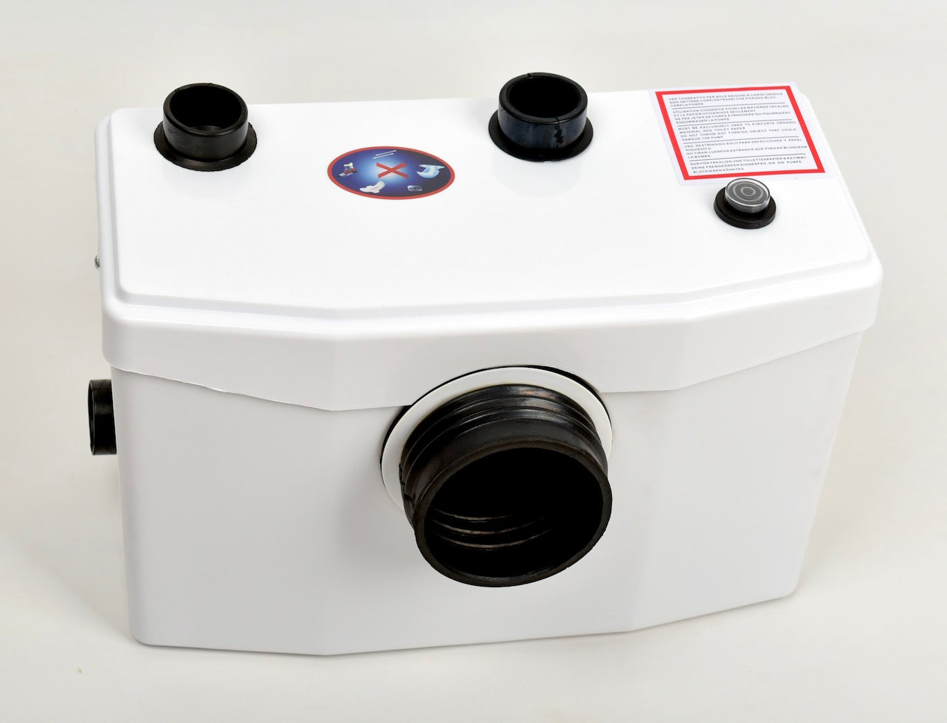 Heavy Duty 600 watts 3 Inlets Macerator Pump Toilet, Shower&Basin